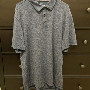 Vineyard Vines Men's Blue Polo Shirt
